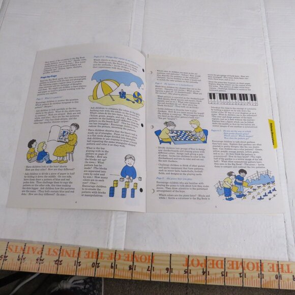 Patterns Everywhere BIG BOOK (almost 2 feet tall) with teacher pages CLASSROOM - Picture 5 of 16